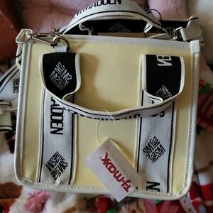 Steve Madden Lemon Patent Crossbody Bag